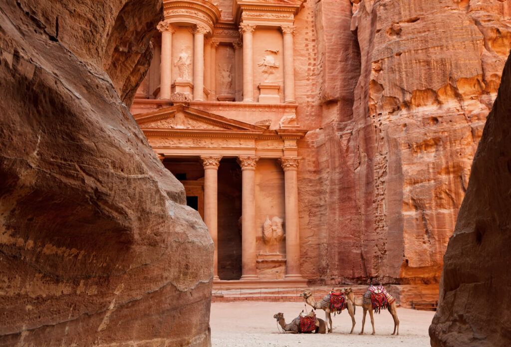 Schatzhaus Petra in Jordanien